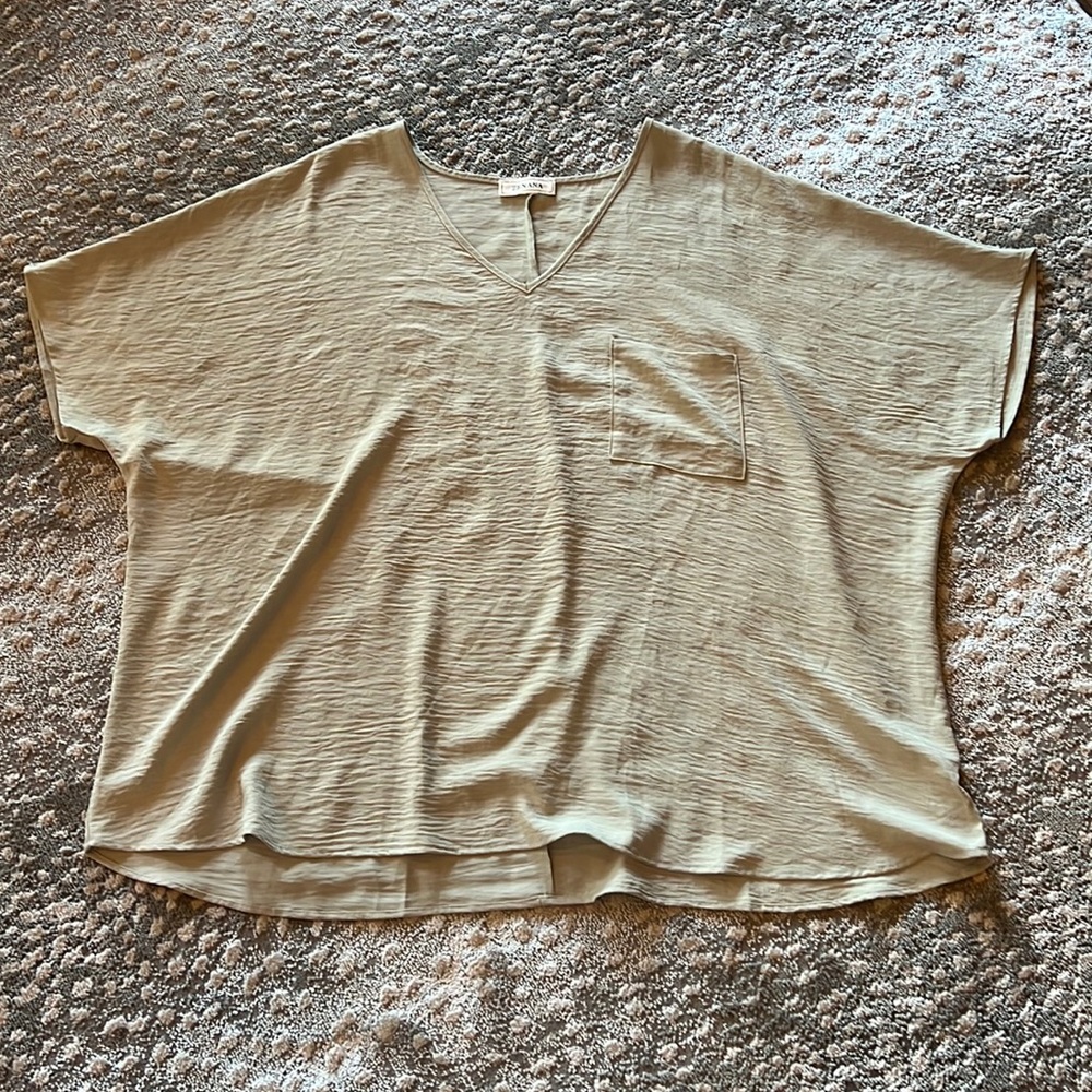 Green Tunic Top